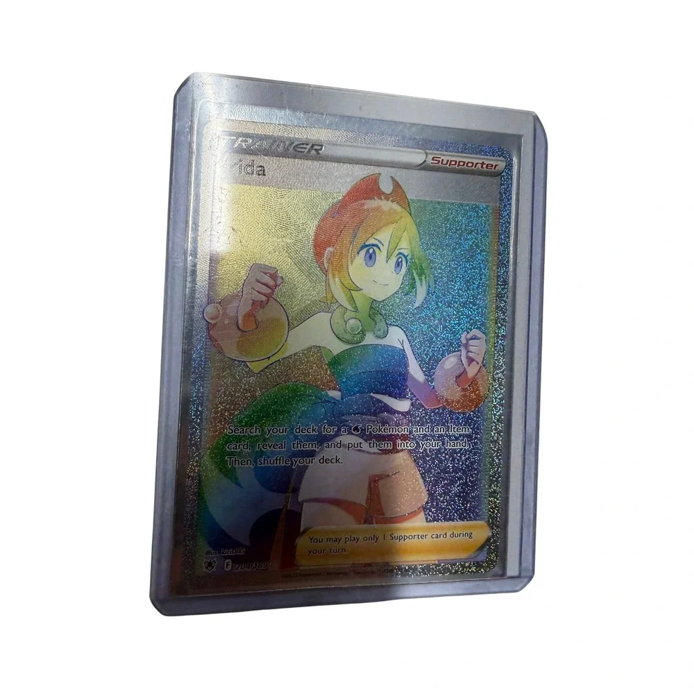 Pokemon Irida 204/189 Secret Rare Rainbow Holo Astral Radiance Trainer Card